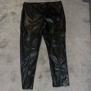 Halston Faux Leather Pants